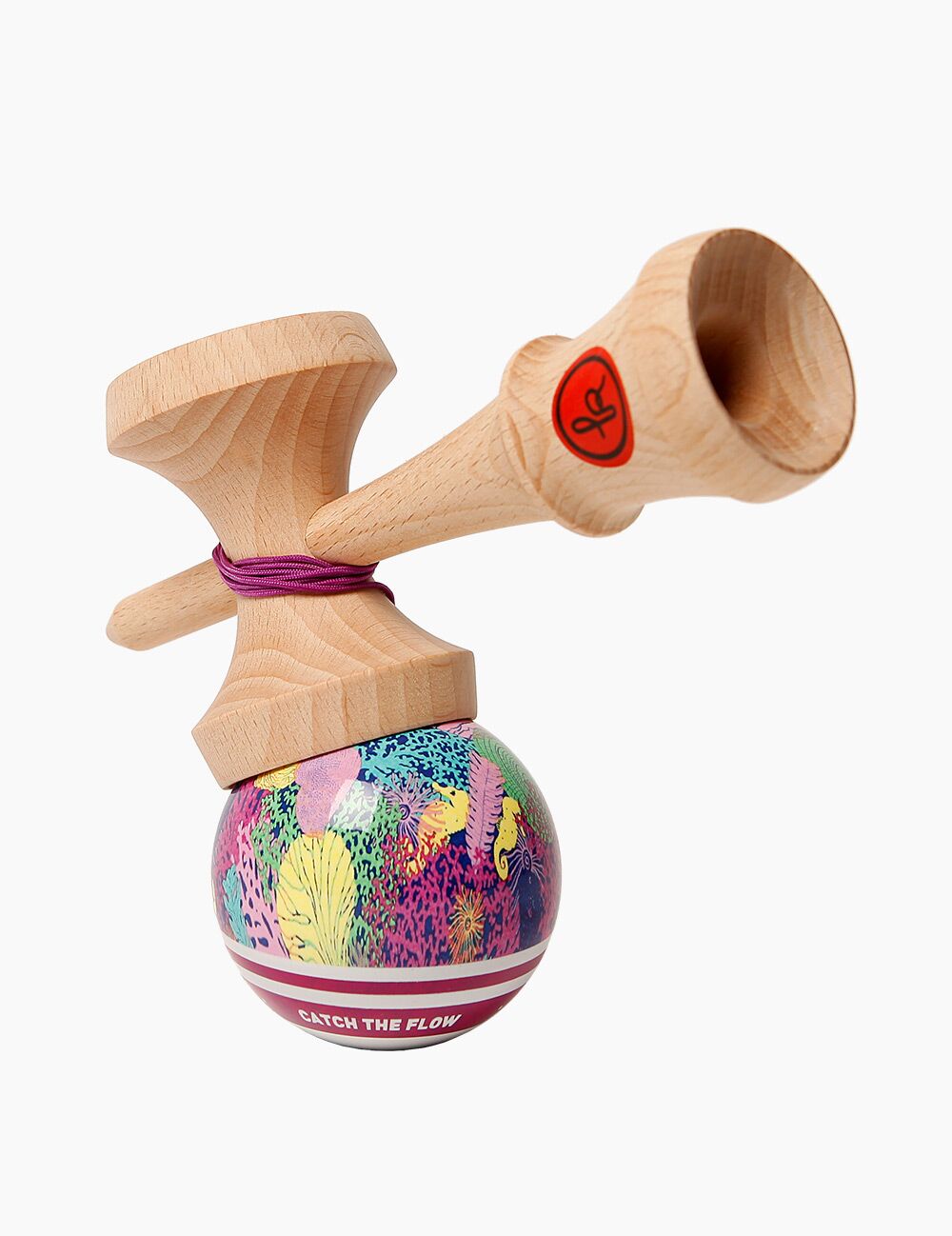 Kendama Record Plus, Aqua, Sticky Mc, Liquid Love - CTC Store